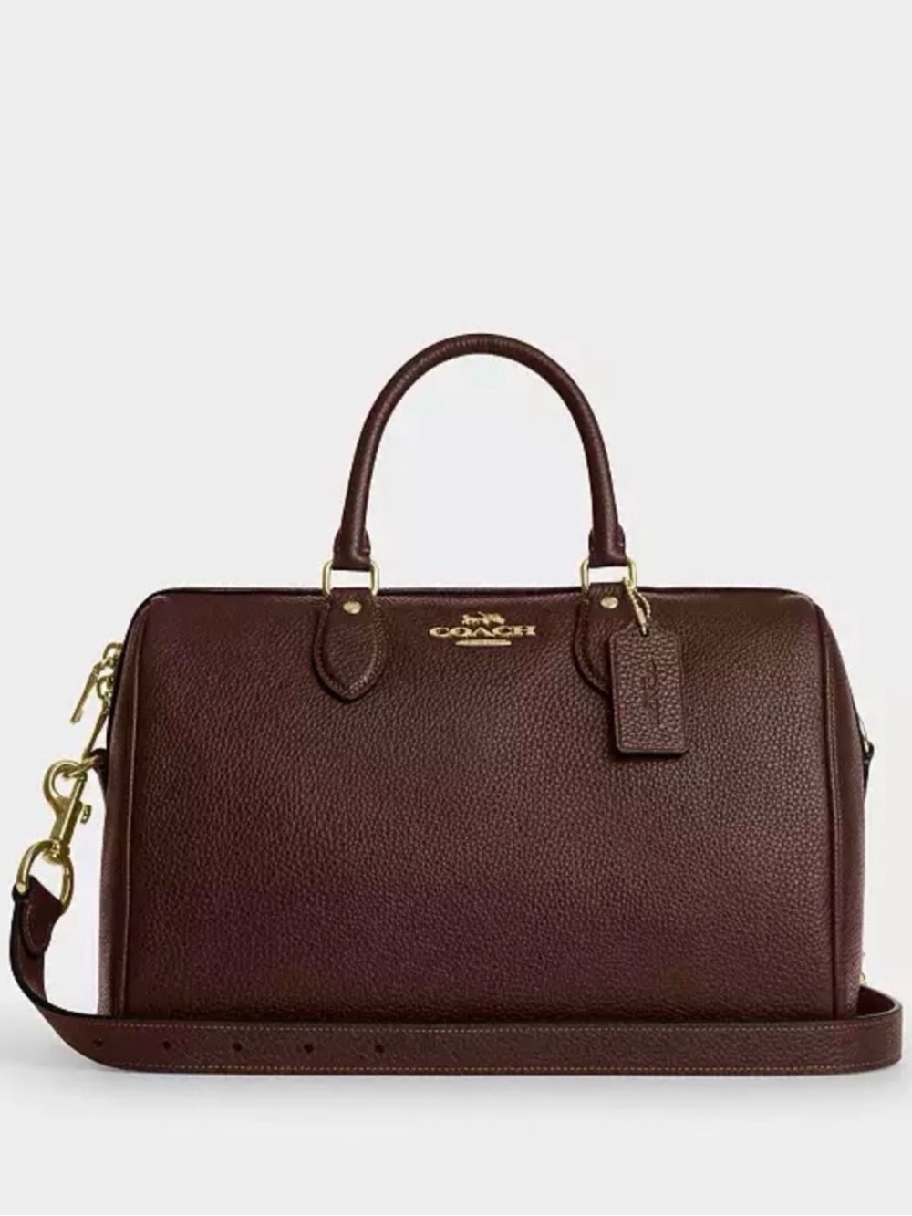 Coach - large maple Rowan - EUC